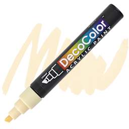Decocolor Acrylic Paint Marker - Pale Orange marker and swatch