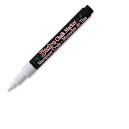 Marvy Uchida Bistro Chalk Marker  - White, 3 mm