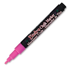 Marvy Uchida Bistro Chalk Marker - Fluorescent Pink, 6 mm
