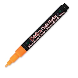 Marvy Uchida Bistro Chalk Marker - Fluorescent Orange, 6 mm