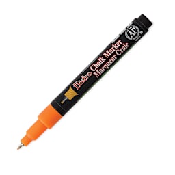 Marvy Uchida Bistro Chalk Marker - Fluorescent Orange, Extra Fine