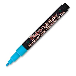 Marvy Uchida Bistro Chalk Marker - Fluorescent Blue, 6 mm