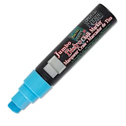 Marvy Uchida Bistro Chalk Marker - Fluorescent Blue, 16 mm