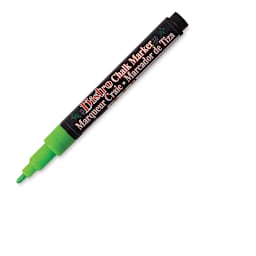 Marvy Uchida Bistro Chalk Marker  - Fluorescent Green, 3mm