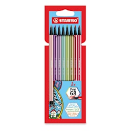 Stabilo Pen 68 Set - Set of 8, Soft Colors