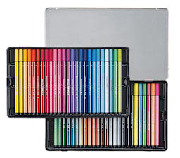 Stabilo Pen 68 Set - Set of 50, Tin Case, Assorted Colors
