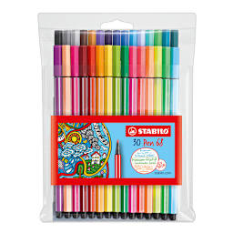 Stabilo Pen 68 Set - Set of 30, Assorted Colors