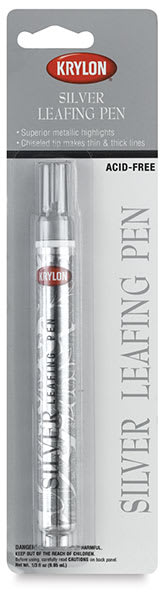 Krylon Leafing Pens - front view of Silver package