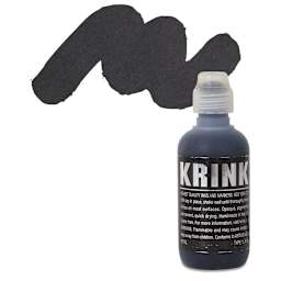 KRINK K-60 Paint Marker - Black marker and swatch