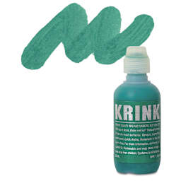 KRINK K-60 Paint Marker - Green marker and swatch