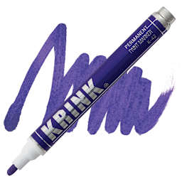 KRINK K-42 Paint Marker - Purple marker and swatch