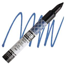 Chartpak Fine Tip Ad Marker - Prussian Blue marker and swatch