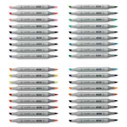 Copic Ciao Double Ended Markers - Set of 36, Set A