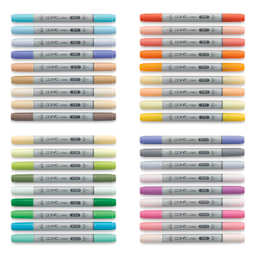 Copic Ciao Double Ended Marker Set - Set C, Set of 36 (set contents)