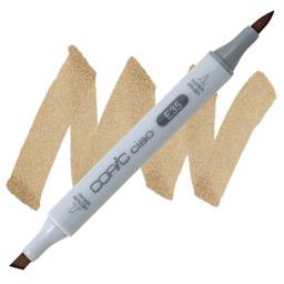 Copic Ciao Double Ended Marker - Chamois E35 marker and swatch