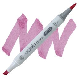 Copic Ciao Double Ended Marker - Dark Pink RV34 marker and swatch