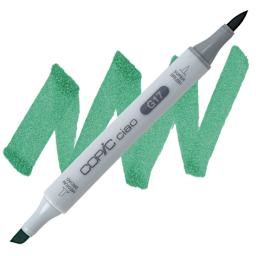 Copic Ciao Double Ended Marker - Forest Green G17 marker and swatch