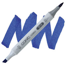 Copic Ciao Double Ended Marker - Lapis Lazuli B18 marker and swatch