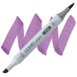 Copic Ciao Double Ended Marker - Lavender V06 marker and swatch