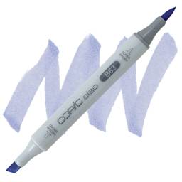 Copic Ciao Double Ended Marker - Light Hydrangea B63 marker and swatch