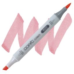Copic Ciao Double Ended Marker - Light Prawn R22 marker and swatch