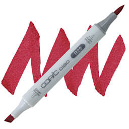 Copic Ciao Double Ended Marker - Lipstick Red R29 marker and swatch