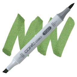Copic Ciao Double Ended Marker - Moss YG67 marker and swatch