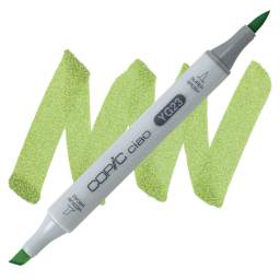 Copic Ciao Double Ended Marker - New Leaf YG23 marker and swatch