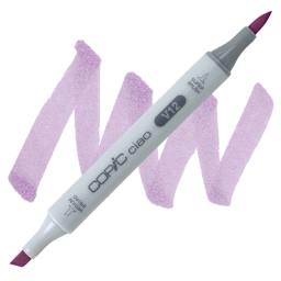 Copic Ciao Double Ended Marker - Pale Lilac V12 marker and swatch