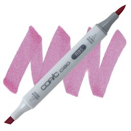 Copic Ciao Double Ended Marker - Rose Red R85 marker and swatch
