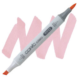 Copic Ciao Double Ended Marker - Salmon Pink RV42 marker and swatch