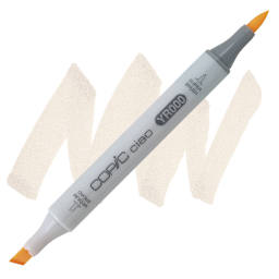 Copic Ciao Double Ended Marker - Silk YR000 marker and swatch