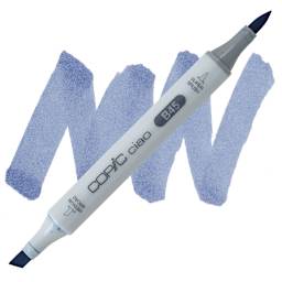 Copic Ciao Double Ended Marker - Smoky Blue B45 marker and swatch
