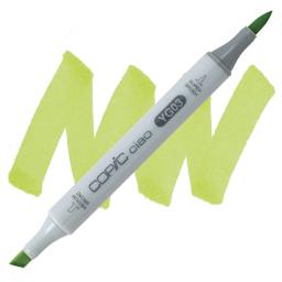 Copic Ciao Double Ended Marker - Yellow Green YG03 marker and swatch