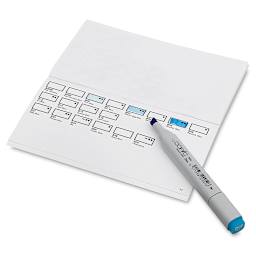 Copic Color Swatch Book