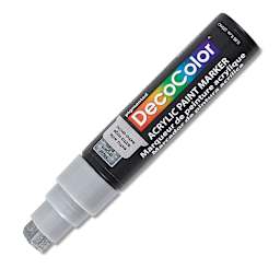 Decocolor Acrylic Jumbo Paint Marker - Silver