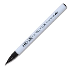 Kuretake Zig Clean Color Real Brush Pen - Black