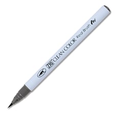 Kuretake Zig Clean Color Real Brush Pen - Gray Brown