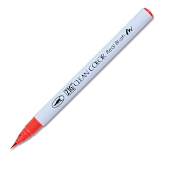 Kuretake Zig Clean Color Real Brush Pen - Red