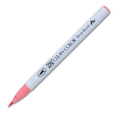 Kuretake Zig Clean Color Real Brush Pen - Light Carmine
