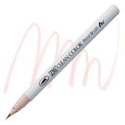 Kuretake Zig Clean Color Real Brush Pen - Shadow Pink pen and swatch