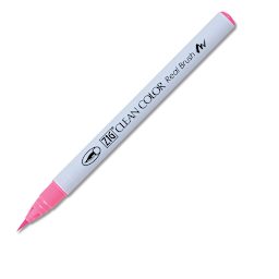 Kuretake Zig Clean Color Real Brush Pen - Fluorescent Pink