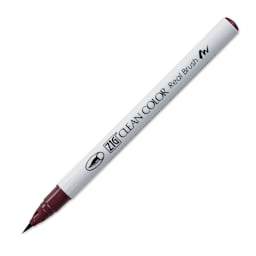 Kuretake Zig Clean Color Real Brush Pen - Bordeaux Red