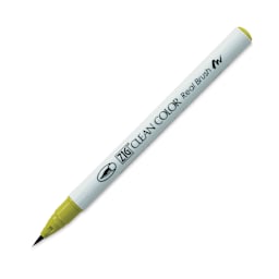 Kuretake Zig Clean Color Real Brush Pen - Dark Yellow