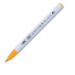 Kuretake Zig Clean Color Real Brush Pen - Bright Yellow