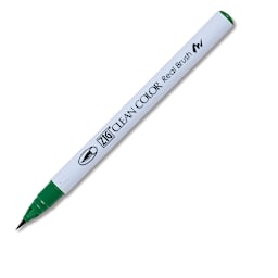 Kuretake Zig Clean Color Real Brush Pen - Deep Green