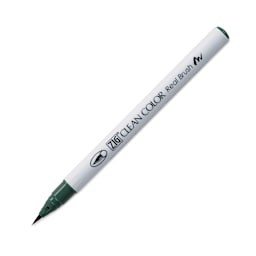 Kuretake Zig Clean Color Real Brush Pen - Dark Green