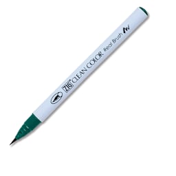 Kuretake Zig Clean Color Real Brush Pen - Marine Green