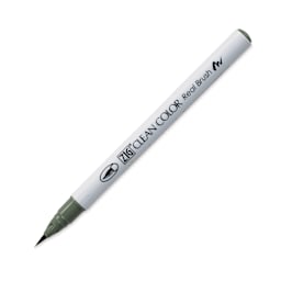 Kuretake Zig Clean Color Real Brush Pen - Green Gray