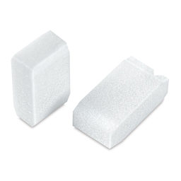 Montana Black Paint Replacement Nibs - 2 Shadow nibs shown one standing, one at angle